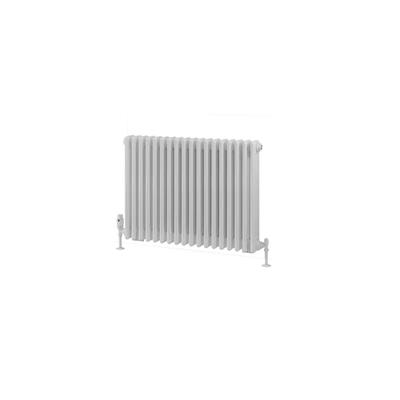 Rivassa 3 Column Radiator 600 x 833mm Gloss White