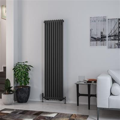 Rivassa 2 Column Rad. 1800x473mm Matt Anthracite