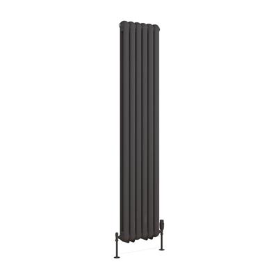 Rubano 1800 x 383mm Radiator Matt Anthracite