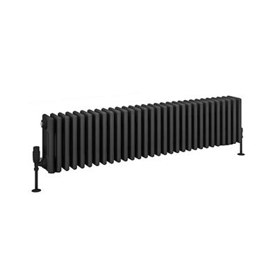 Rivassa 4 Column Radiator 300 x 1373mm Matt Anthracite