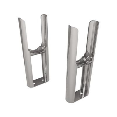 Rivassa 2 Column Radiator Feet (pair) Chrome Effect