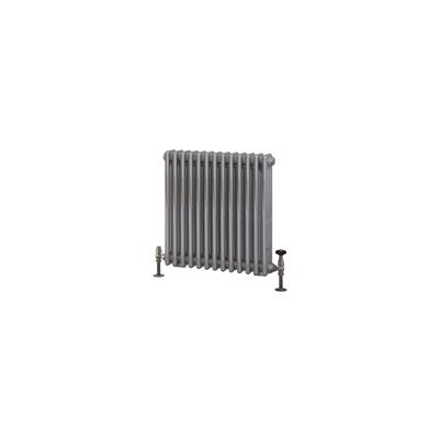 Rivassa 3 Column Radiator 600 x 608mm Chrome Effect