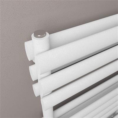 Tunstall Double 1600 x 500 Towel Rail Matt White