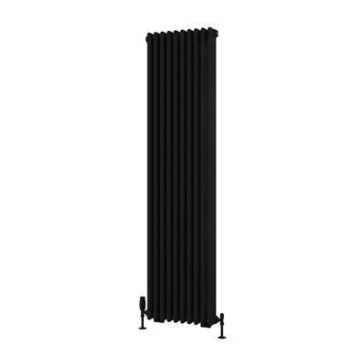 Rivassa 3 Column Radiator 1800 x 473mm Matt Black