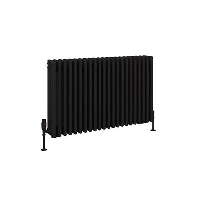 Rivassa 4 Column Radiator 600 x 1010mm Matt Black