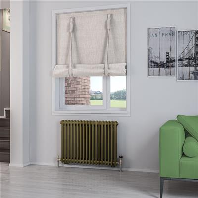 Rivassa 2 Column Radiator 600 x 833mm Bronze Olive