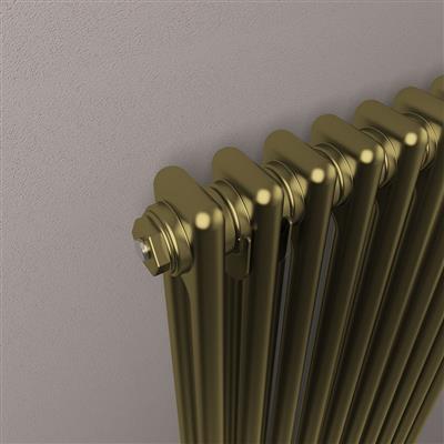 Rivassa 2 Column Radiator 600 x 1148mm Bronze Olive