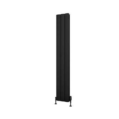 Guardia 1800 x 280 Aluminium Radiator Matt Black