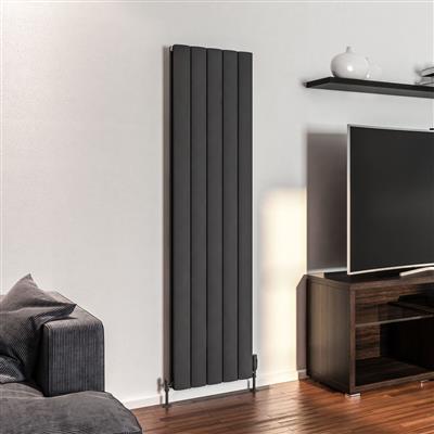 Guardia 1800 x 470 Aluminium Radiator Matt Anthracite