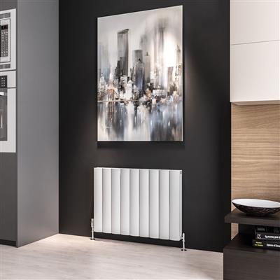 Guardia 600 x 850 Aluminium Radiator Matt White