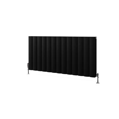 Guardia 600 x 1230 Aluminium Radiator Matt Black