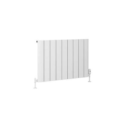 Peretti 600 x 850 Aluminium Radiator Matt White