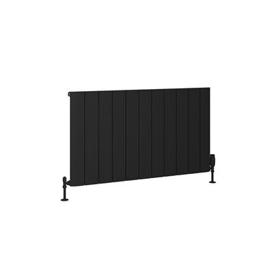 Peretti 600 x 1040 Aluminium Radiator Matt Black