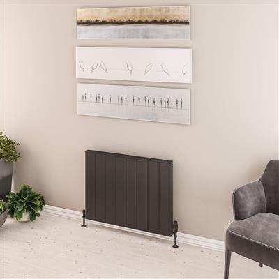 Vesima 600 x 803 Aluminium Radiator Matt Anthracite