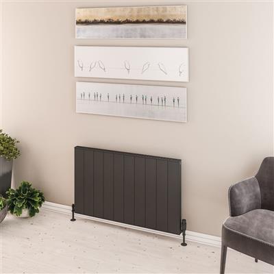 Vesima 600 x 1003 Aluminium Radiator Matt Anthracite