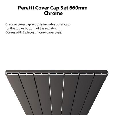 Peretti Cover Cap Set 660mm Chrome