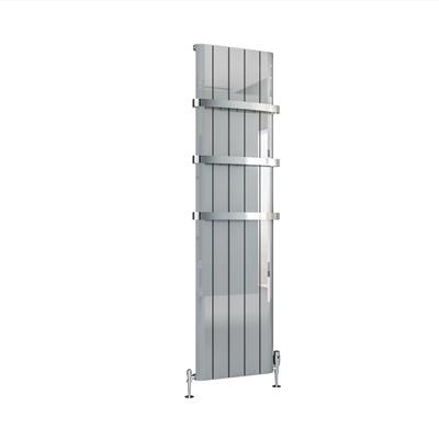 Peretti 1800 x 470 Aluminium Radiator Polished Aluminium