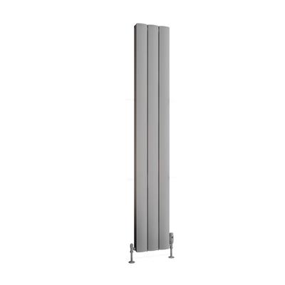 Guardia 1800 x 280 Aluminium Radiator Matt Grey