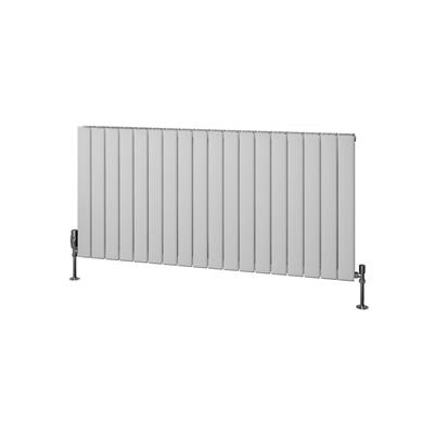 Hadleigh 600 x 1255 Aluminium Radiator Matt White