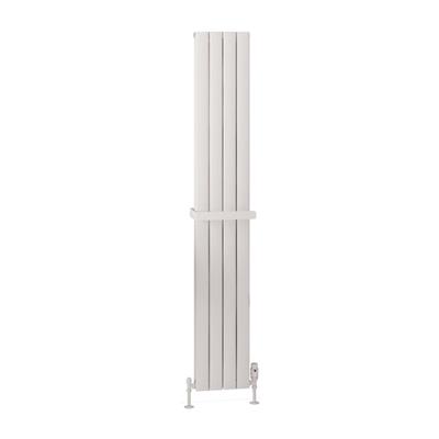 Hadleigh 1800 x 275 Aluminium Radiator Matt White