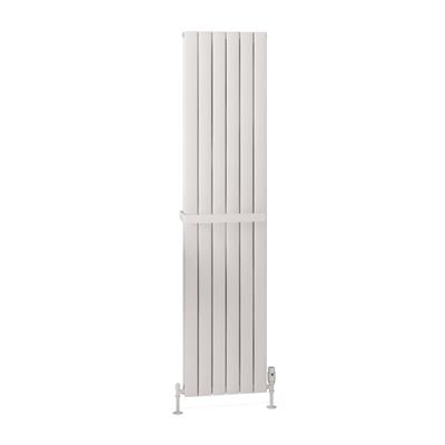 Hadleigh 1800 x 415 Aluminium Radiator Matt White