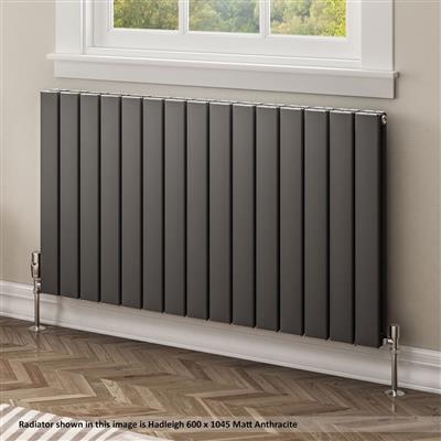 Hadleigh 600 x 485 Aluminium Radiator Matt Anthracite