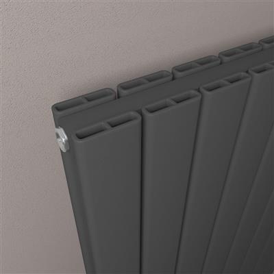 Hadleigh 1800 x 275 Aluminium Radiator Matt Anthracite