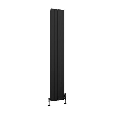 Hadleigh 1800 x 275 Aluminium Radiator Matt Black