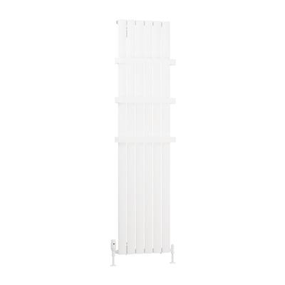 Sandhurst 1800 x 415 Aluminium Radiator Matt White