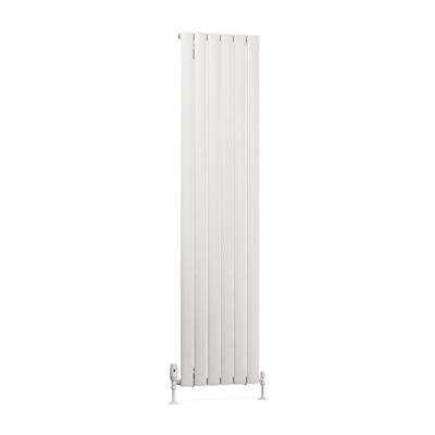 Sandhurst 1800 x 415 Aluminium Radiator Matt White