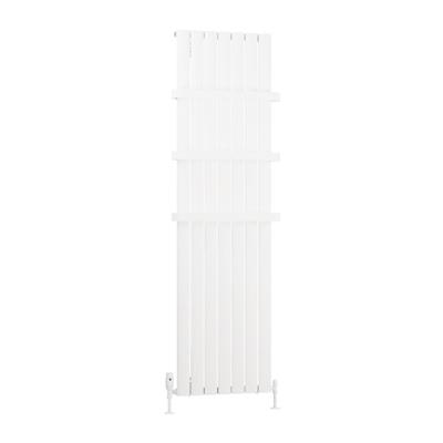 Sandhurst 1800 x 485 Aluminium Radiator Matt White