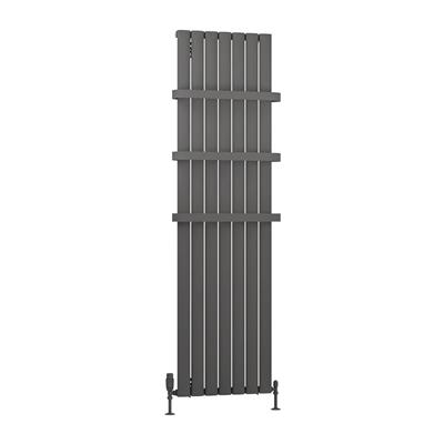 Sandhurst 1800 x 485 Aluminium Radiator Matt Anthracite