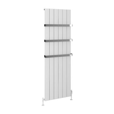 Rosano 1800 x 565 Aluminium Radiator Matt White