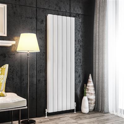 Guardia 1800 x 565 Aluminium Radiator Matt White