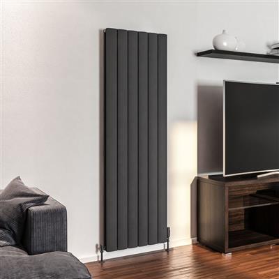 Guardia 1800 x 565 Aluminium Radiator Matt Anthracite