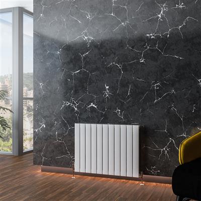 Addington Aluminium 600 x 810 Radiator Type10 Gloss White