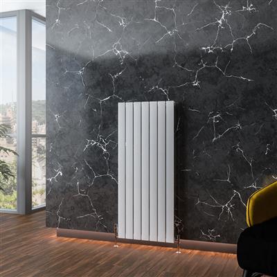 Addington Aluminium 1200 x 514 Radiator Type10 Gloss White