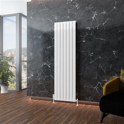 Addington Aluminium 1800 x 514 Radiator Type10 Gloss White