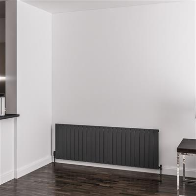 Addington Aluminium 600 x 1772 Radiator Type10 Matt Anthracite