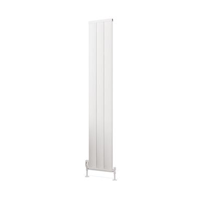 Kingswood Slimline 1800 x 310 Aluminium Radiator Matt White