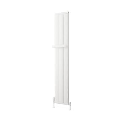 Kingswood Slimline 1800 x 310 Aluminium Radiator Matt White