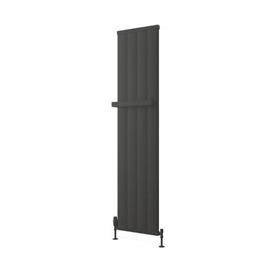 Kingswood Slimline 1800 x 410 Aluminium Radiator Matt Anthracite