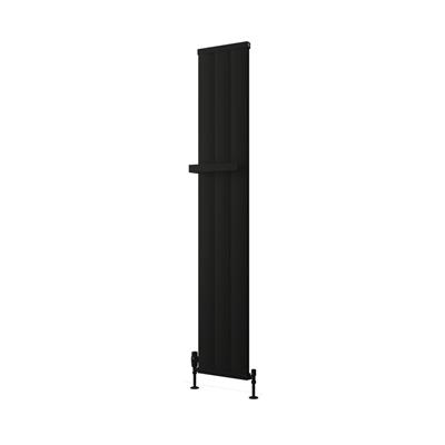 Kingswood Slimline 1800 x 310 Aluminium Radiator Matt Black