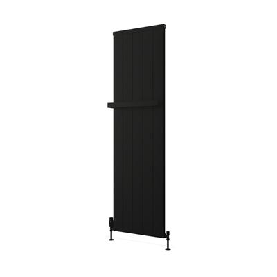 Kingswood Slimline 1800 x 510 Aluminium Radiator Matt Black