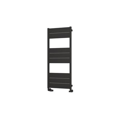 Kingswood Slimline 1220 x 500 Aluminium Towel Rail Matt Black