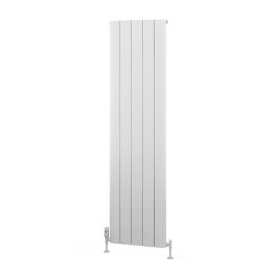 Withington 1800 x 470 Aluminium Radiator Matt White