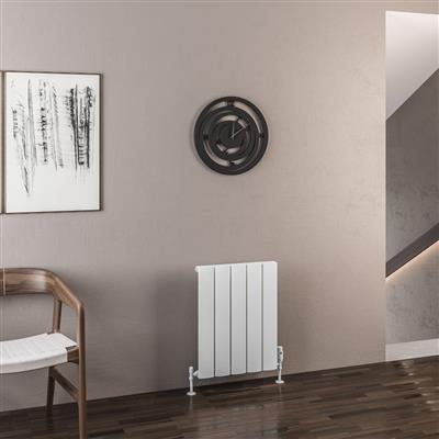 Malmesbury 600 x 470 Aluminium Radiator Matt White