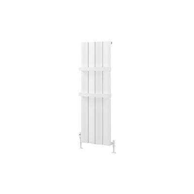 Fairford 1200 x 375 Aluminium Radiator Matt White