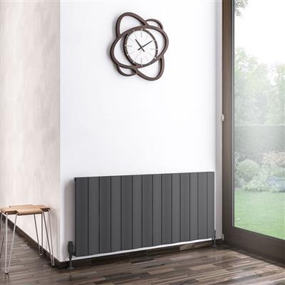 Fairford 600 x 1325 Aluminium Radiator Matt Anthracite