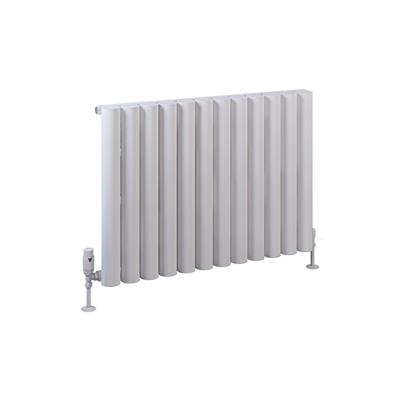 Burford 600 x 835 Aluminium Radiator Matt White